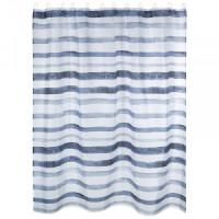 Штора для ванной комнаты полиэстер 180*180см,12 колец,Штрихкод,SC-PE-54,109000/Рыжий кот