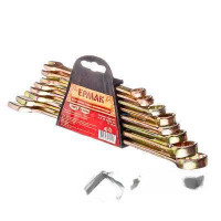 Набор ключей ЕРМАК рож-накидных 8пр (желтый цинк) 736-079 х40