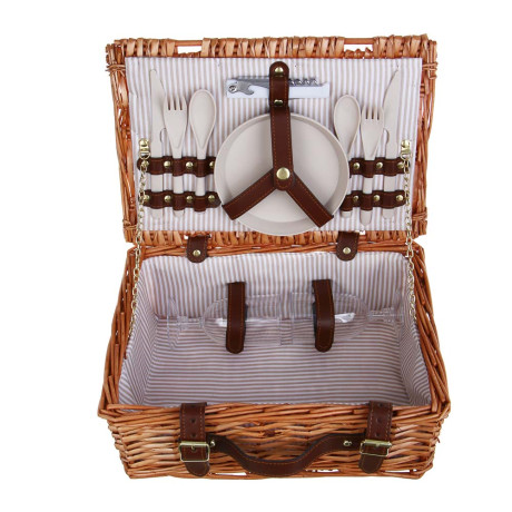 Набор для пикника на 2 персоны тм РУССО ТУРИСТО,35х25х15