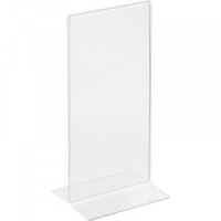 Ценникодержатель настольный Подставка двусторонний 1/3 А4 вертикальный 420771