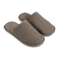 Обувь домашняя, размер 42-43, цвет коричневый, #19