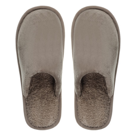 Обувь домашняя, размер 42-43, цвет коричневый, #19