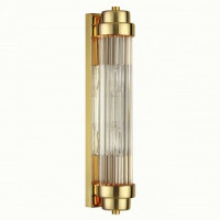 ODEON LIGHT 4822/2W WALLI ODL21 505 золотой/прозр. св-к бра E14 2x40W 420x80 LORDI