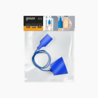 Gauss св-к подвесной E27  Decor PL014 голубой E27 1м 175x100x230