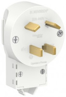 Systeme Electric BLANCA вилка силовая СУ для электроплиты ВШ 3Р+N 32А, 400В, бел. BLNSV003241 (2!)