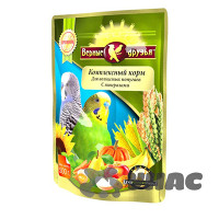 Верные друзья Корм для волнистых попугаев Минералы 500г x10