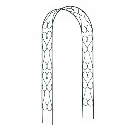 Арка садовая разборная «Узорная широкая» 2.5 х 0.38 х 1.2 м