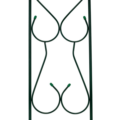 Арка садовая разборная «Узорная широкая» 2.5 х 0.38 х 1.2 м