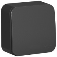 Systeme Electric BLANCA выкл. ОУ 1 кл. 10А антрацит (пл.осн.) BLNVA101006 (15!)