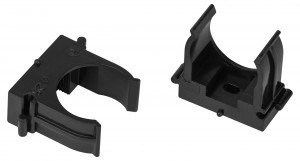 ЭРА крепеж-клипса монтаж. пист. ПМ CLIP-25-B-MP d25мм черный (50шт в уп., цена за шт) 62031