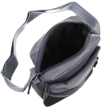 Сумка молодежная через плечо тм ЮL, полиэстер, пластик, 21х16х9см, 2 цвета, 2 дизайна