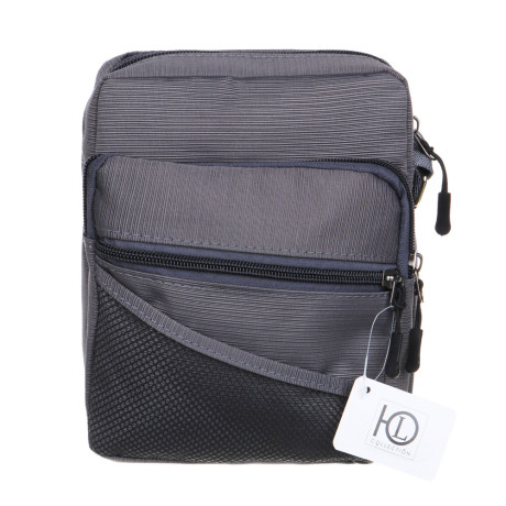 Сумка молодежная через плечо тм ЮL, полиэстер, пластик, 21х16х9см, 2 цвета, 2 дизайна