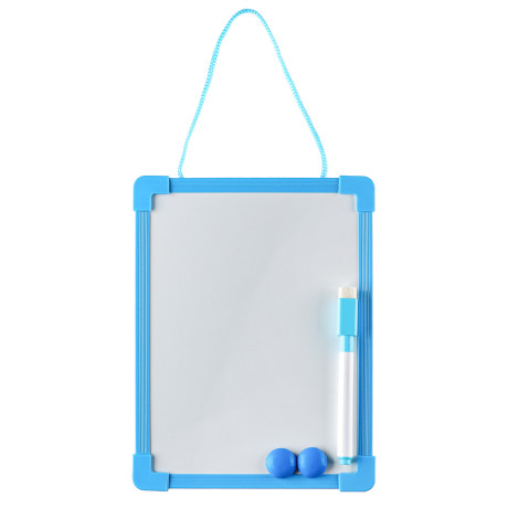 Доска для рисования с маркером, пластик, 20х15см, 4 цвета