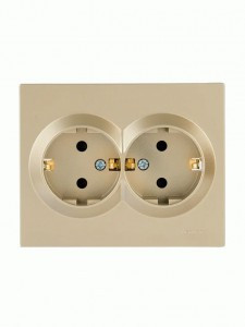 Lezard VESNA роз.. 2 мест. (шторки) ПБТ (корп. ABS) золото 742-3600-178B