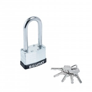 БУЛАТ ВС 0150-01 стальной 5кл. d=9мм Замок навесной36,6)