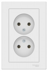 Systeme Electric AtlasDesign роз. СУ 2 мест., 16А, ЛОТОС ATN001320 (6!)