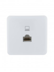 Lezard VIOLA роз. ОУ 1 мест. комп. RJ45 бел. (корп. ABS) 751-0200-139