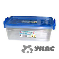 Контейнер 2 л прямоугольный для продуктов МилихПластик 06320