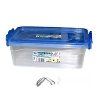 Контейнер 2 л прямоугольный для продуктов МилихПластик 06320