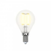 Uniel Air шар G45 E14 7.5W(745lm 360°) 3000K 2K 45x70 филамент прозр LED-G45-7,5W/WW/E14/CL