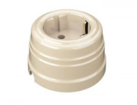 МЕЗОНИНЪ РЕТРО УСАДЬБА роз. ОУ 1 мест. земля 16A СЛОН. КОСТЬ АВS-пластик GE30301-02