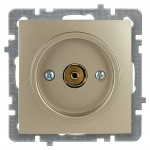 Nilson TOURAN мех. роз. TV СУ 1 мест. золото (проходн., RG6) 24150428