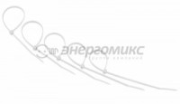 REXANT хомут нейлоновый  200x3.6 мм 25 шт белый, (10!) (10!) 07-0200-25