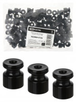 TDM РЕТРО Изолятор (ABS-пластик) черный (уп. 100 шт, цена за шт.) SQ2804-0104