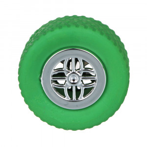 Ластик фигурный в форме колеса, ТПР, 3,6х3,6х1,5 см, 3 цвета