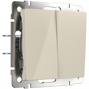 Werkel мех. перекрест. перекл. СУ 2 кл. 10A (слоновая кость) W1123003 a058434