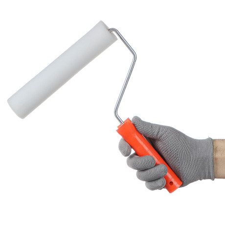 ЕРМАК Набор: валик поролон 200х16х6мм + 2 ролика + кювета