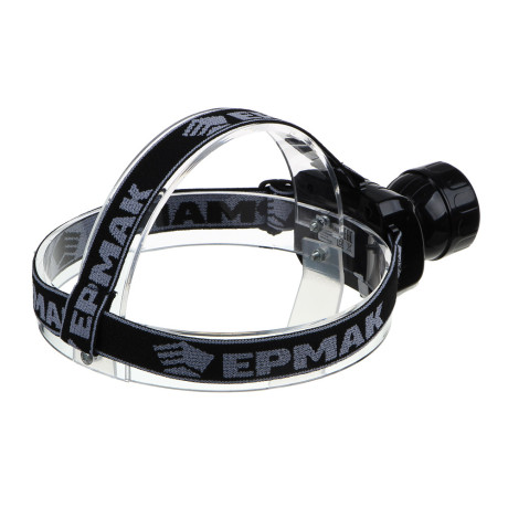 ЕРМАК Фонарь налобный аккумуляторный 5 ярк. LED, вилка 220В, 8х6х7,5см