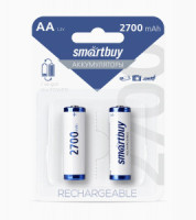 Ак-р Smartbuy AA/R6 Ni-Mh 2700 mAh BL2 (24/240) SBBR-2A02BL2700