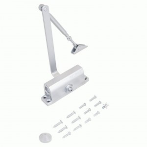 NOTEDO Доводчик дверной  DC-060 SILVER до 60 кг сереб. (10)