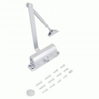 NOTEDO Доводчик дверной DC-060 SILVER до 60 кг сереб. (10)