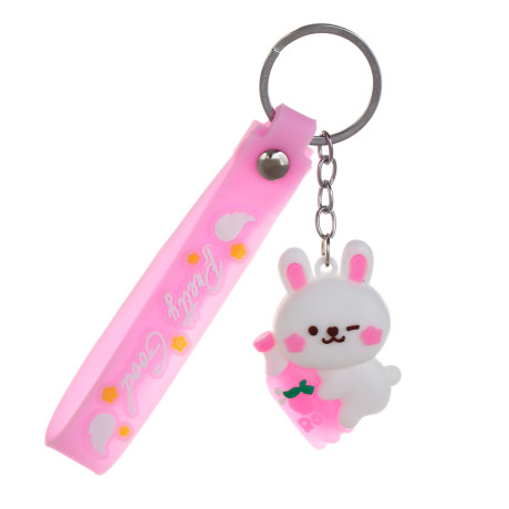 ИГРОЛЕНД Брелок с игрушкой 4-8 см, полипропилен, 6 дизайнов