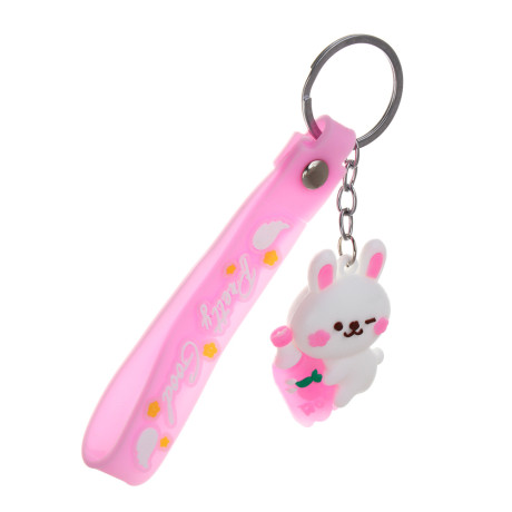 ИГРОЛЕНД Брелок с игрушкой 4-8 см, полипропилен, 6 дизайнов