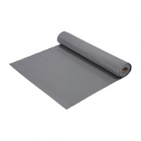 Коврик-дорожка ПВХ  ПЯТАЧКИ 2,4 мм 0,9*10 м, против скольжения,  серый VORTEX