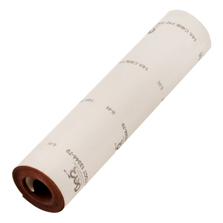 Шкурка на тканевой основе, зернистость № 6, 800 мм х 30 м, "БАЗ"