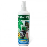 Чистящая жидкость-спрей BRAUBERG "Screen Clean" 250 мл для экранов мониторов и оптич. поверх. 510117