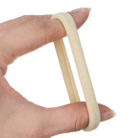 Резинки для волос ЮНИLOOK 4шт, d5см, полиэстер, 3 микса цветов, ACS-52