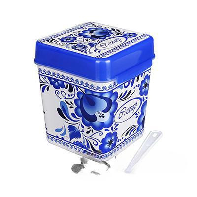 Емкость 1,2л Флорель (сахар) с ложкой БШ4825(12)