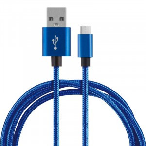 Кабель Energy ET-27 USB(A)шт. - type-C шт., 1м, синий
