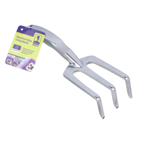 INBLOOM PROF+ Рыхлитель садовый, 23х7см, алюминий