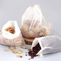 Мешок д/хранения многоразовый 20*25см полиэстер (кратность 6!!!) 4-1 Мультидом