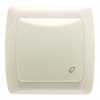 VIKO by Panasonic Carmen роз. СУ 1 мест. с крышкой крем. 90562012-RU (Турция)