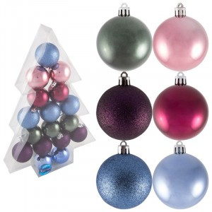 Набор шаров "Елка" (17шт) Волшебная страна