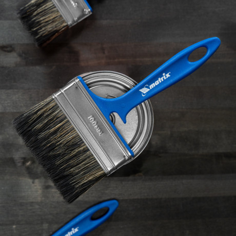 Кисть флейцевая "Водные краски" Color Line 100 x 12 мм Matrix