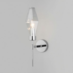 Eurosvet Бра 1x60W E14 190х104х410 мет прозр./хром Prism 60143/1 Умный дом a061938