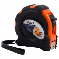 Рулетка с фиксатором, прорезиненный корпус, 5м*19мм 105973